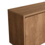Hanah Home Laxus Takım 20 Juego de Muebles para Sala de Estar Nogal y Negro